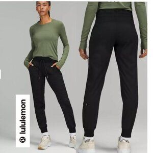 Lululemon Dance Studio Mid-Rise Jogger Full Length Black Size 12